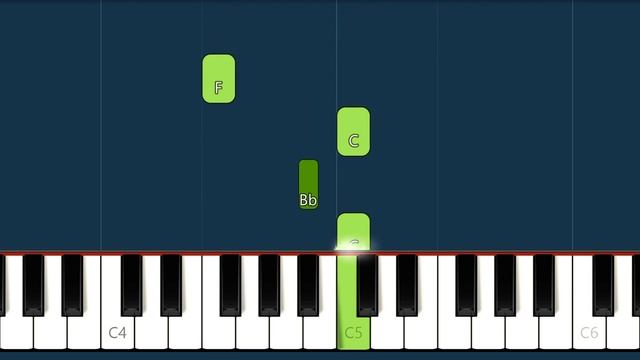 iPhone Ringtone - VERY EASY Piano Tutorial for Beginners смотреть онлайн