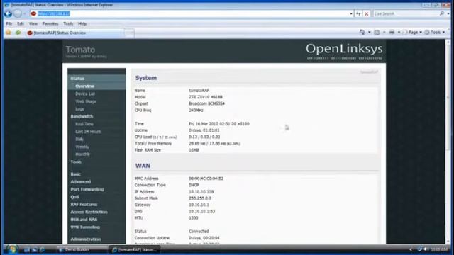 Procedure on how to configure CW-5354U in Windows Vista using DHCP Connection смотреть онлайн