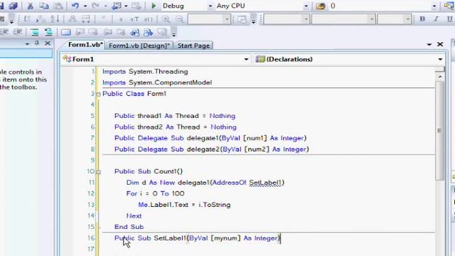 Visual Basic .Net Multithreading смотреть онлайн