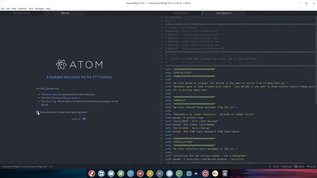 ArcoLinux : 1271 updating ArcoLinuxB Deepin - update video 20/12/2019 - helping a user смотреть онлайн