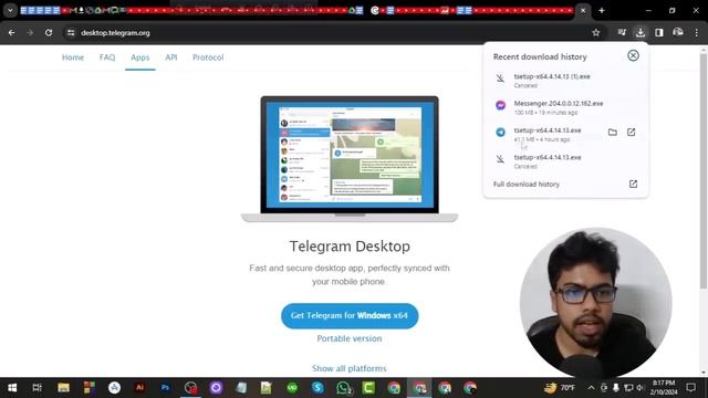 How To Download And Install Telegram Apps In Windows For PC or Laptop смотреть онлайн