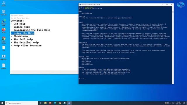 Use of PowerShell Help | PowerShell Tutorial Series Part4 смотреть онлайн