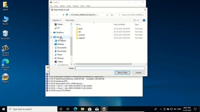 How to create ISO file from Windows Bootable Pendrive ? смотреть онлайн
