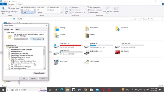 How to Unhide your folder in Windows 7/10🤓 ll Part-2 ll смотреть онлайн