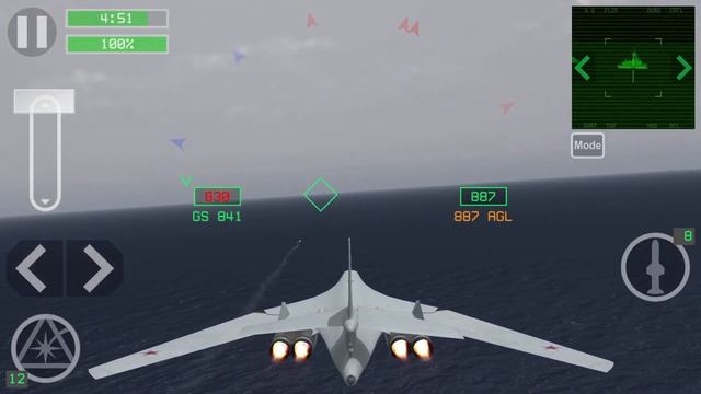 Strike Fighters Modern Combat | Tupolev Tu-160M1 'Blackjack' | Anti Ship (Ship) смотреть онлайн