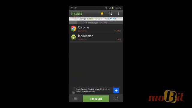Android App Cache Cleaner Uygulaması Nasıl Kullanılır? смотреть онлайн