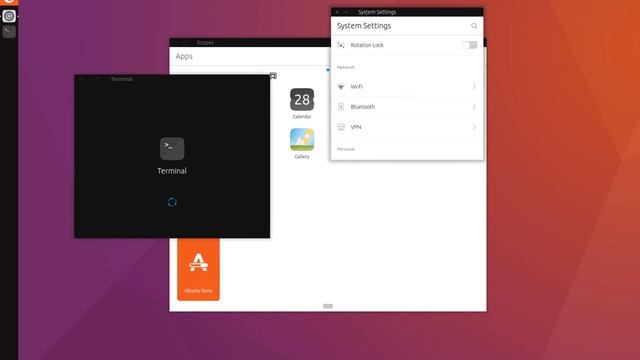 Ubuntu Unity 8 snap - edge r283 смотреть онлайн