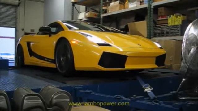 Lamborghini Gallardo SL on DYNO смотреть онлайн