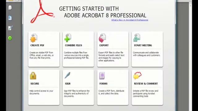 Adobe Acrobat 8 - Navigation Panels Tutorial смотреть онлайн
