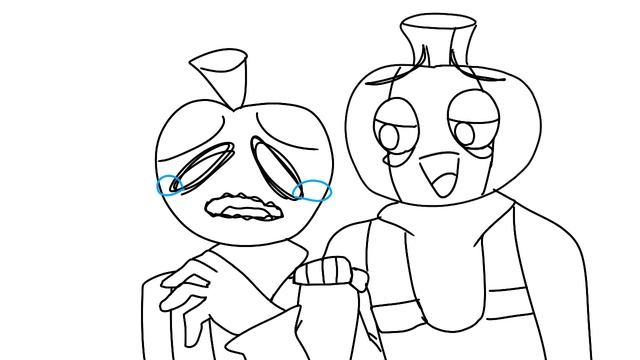 NEVER GONNA GIVE YOU UP || Rickrolled by Peter The Pumpkin || Andy's Apple Farm Animation || Aaf смотреть онлайн