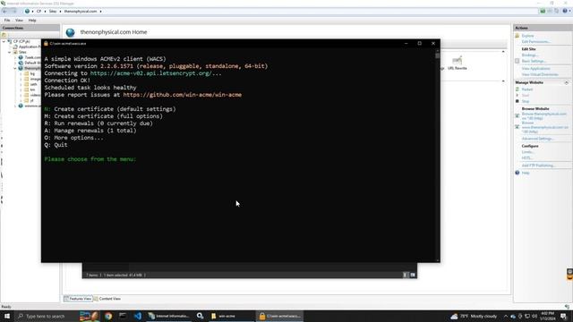 How to install free SSL certificates on Windows IIS | Let's Encrypt | win-acme.com #SSL #iis смотреть онлайн