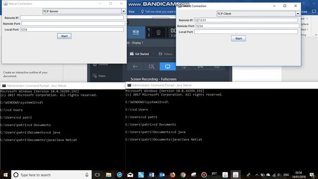 TCP server TCP client смотреть онлайн
