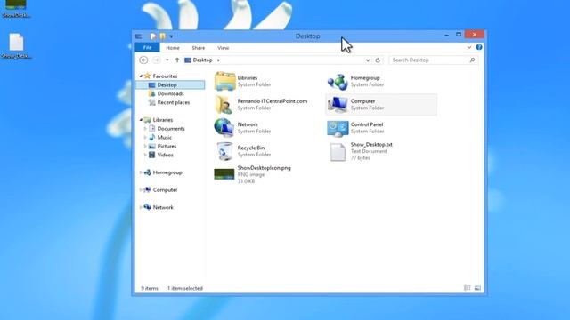 Avoid new Start Screen on Windows 8 and automatically show desktop смотреть онлайн