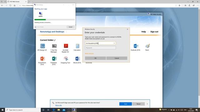 Remote Desktop in Internet Explorer смотреть онлайн
