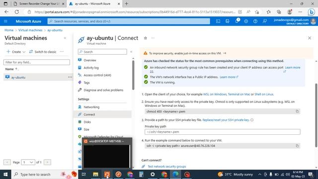 How to create a Linux virtual machine in Azure and ssh into it with windows wsl смотреть онлайн