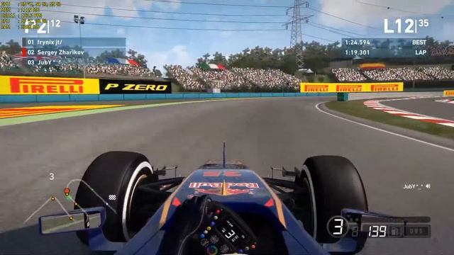 F1 OC - Round 14 - Hungarian GP смотреть онлайн