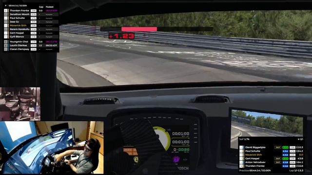 iRacing 22S2 Aston Martin Vantage GT4 @ Nurburgring Combined Practice Day 2 смотреть онлайн