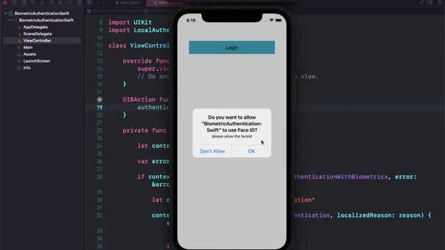 Touch ID/Face ID Swift смотреть онлайн