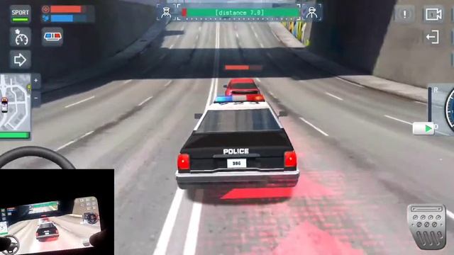 Old American plymouth gran fury Police Car || Police Sim 2022 Mobile Gameplay смотреть онлайн