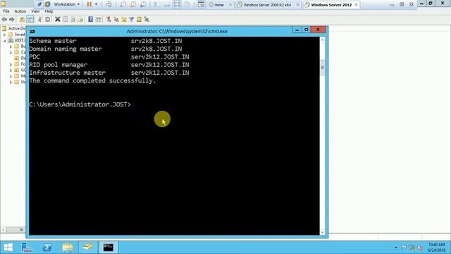 FSMO ROLES TRANSFER IN GRAPHICALLY IN SERVER 2012 R2 IN HINDI смотреть онлайн