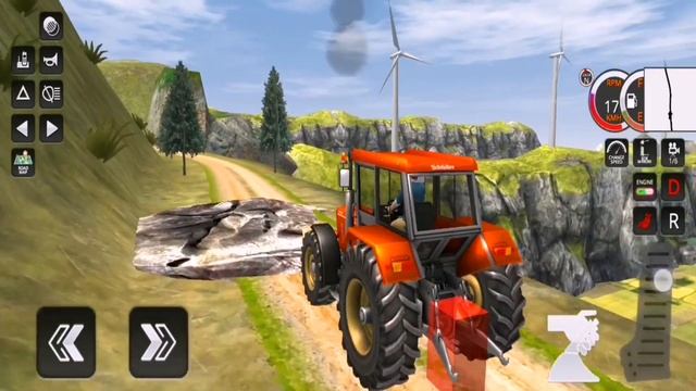 Real Tractor Trolley Cargo Farming Simulation #GD61 Android Car Gameplay смотреть онлайн