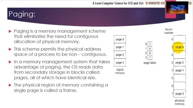 Tutorial 9. Systems Software: MEMORY MANAGEMENT – PAGING - SEGMENTATION – VIRTUAL MEMORY смотреть онлайн