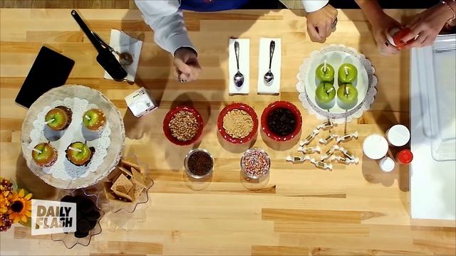 In The Kitchen | Fall-Licious Caramel Apples | DailyFlash смотреть онлайн