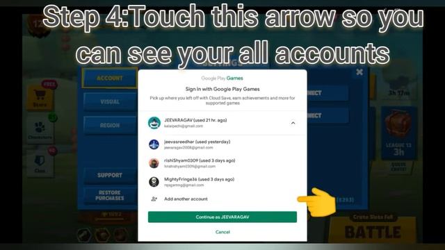 How to change account in zooba for Android🤔!!! tutorial step by step.ll RSJS Gaming ll #zooba смотреть онлайн