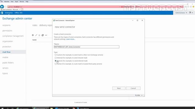 67. Create a Send Connector in Exchange 2019 смотреть онлайн