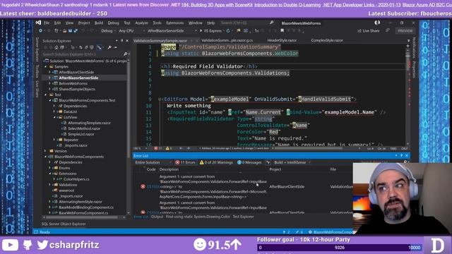 January 13, 2020 - Live from Seattle, Blazor Components! смотреть онлайн
