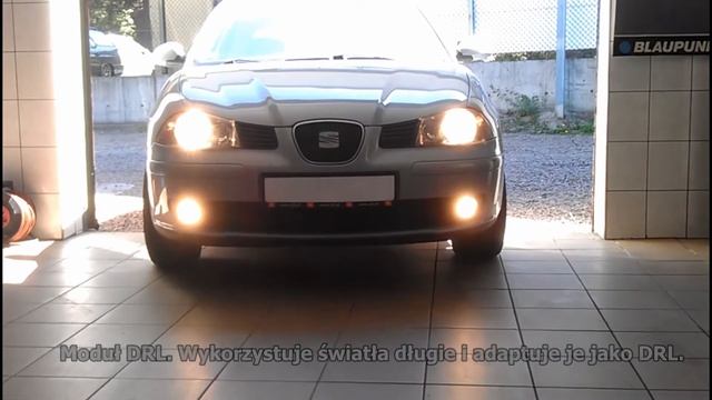 DRL Seat Ibiza 2003, światła do jazdy dziennej - www.mse.pl смотреть онлайн