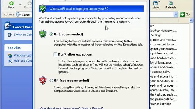 Turn On Windows Firewall Protection (On/Off) смотреть онлайн