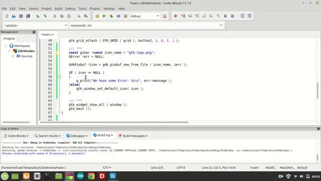 GTK GtkWindow Part 13 смотреть онлайн