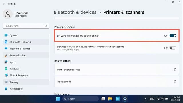 كيفية تعيين طابعة HP كالطابعة الافتراضية في Windows 11 | طابعات HP | HP Support смотреть онлайн