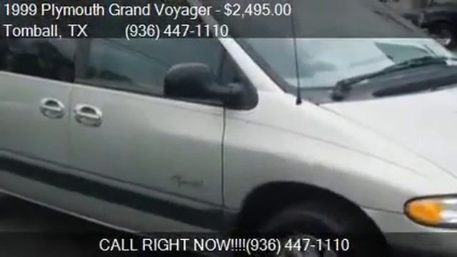 1999 Plymouth Grand Voyager SE for sale in Tomball, TX 77375 смотреть онлайн