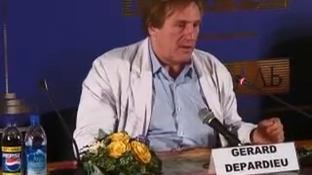 Пресс-конференция Депардье на ММКФ смотреть онлайн