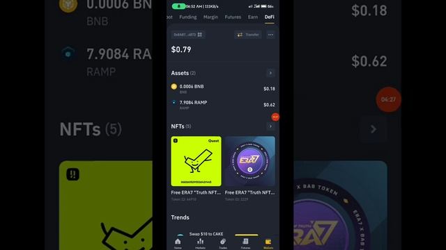 How to import Binance Defi wallet phrase to Trust wallet смотреть онлайн