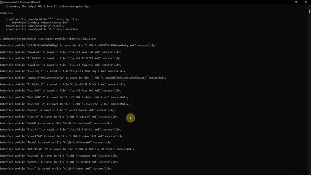 CMD using Find all Wi-Fi passwords with only 1 command | Window 10 / Window 11 смотреть онлайн