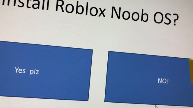 Fake windows 20 ad but it’s Roblox Noob OS смотреть онлайн
