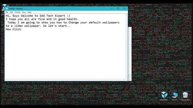 HOW TO USE ANY VIDEO AS WALLPAPER IN WINDOWS 7,8,10 смотреть онлайн
