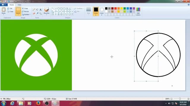 [Requested Video] How to Recreate XBOX 360 logo in MS Paint смотреть онлайн