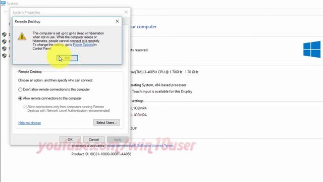 Windows 10 : How to enable or disable remote desktop смотреть онлайн