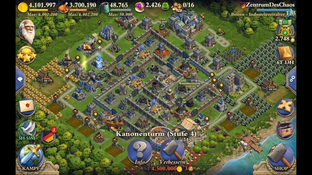 #49. DomiNations 1. Attack 74. Worldwar - Base Update, finally in the Industrial Age! смотреть онлайн