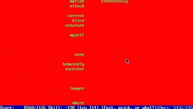 14648 Bisqwit Wspeed typing game смотреть онлайн