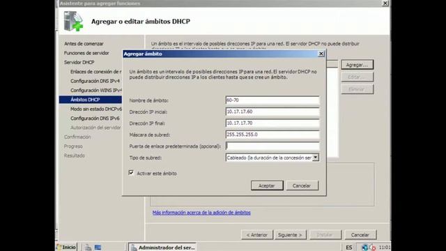 Windows 2008 | Servidor DHCP смотреть онлайн