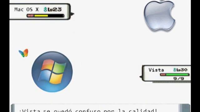 Windows XP VS Mac OS X (Batalla Pokémon) смотреть онлайн