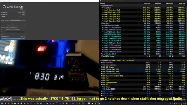 Deepcool AK620 + Scythe Wonder Snail 2400RPM | Ryzen 5 5600x 4.65Ghz Temp Test
