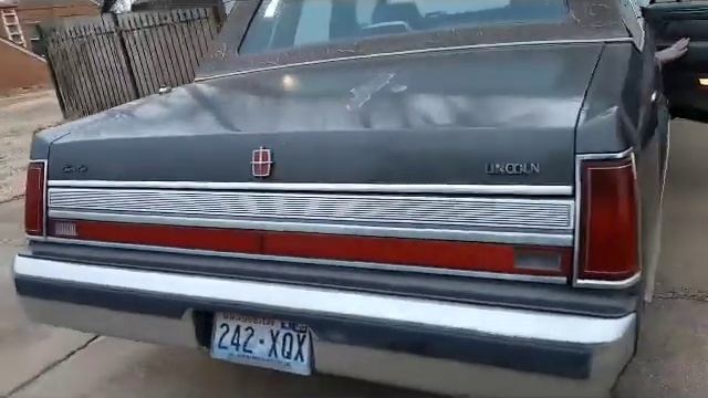 1989 Lincoln Town Car смотреть онлайн