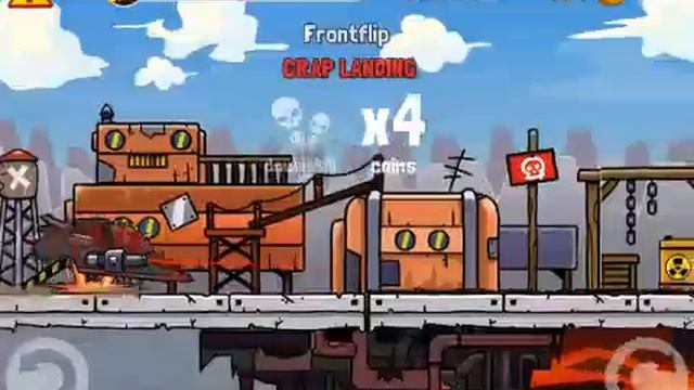 Spinning bunch of spin wheels in ZOMBIE ROAD TRIP смотреть онлайн