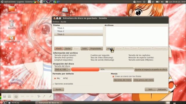 Convertir Nuestras Peliculas a DVD en Ubuntu 10.04 смотреть онлайн